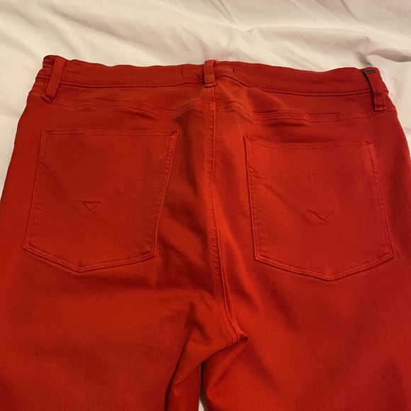 Hudson Nico Jeans in Red - Picture 7 of 10